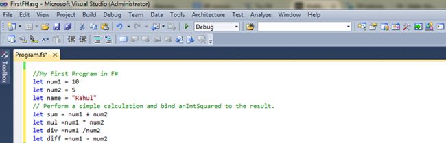 f sharp program file